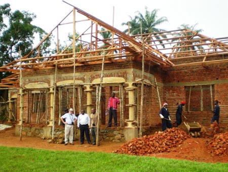 new office building for land administrator - construction phase